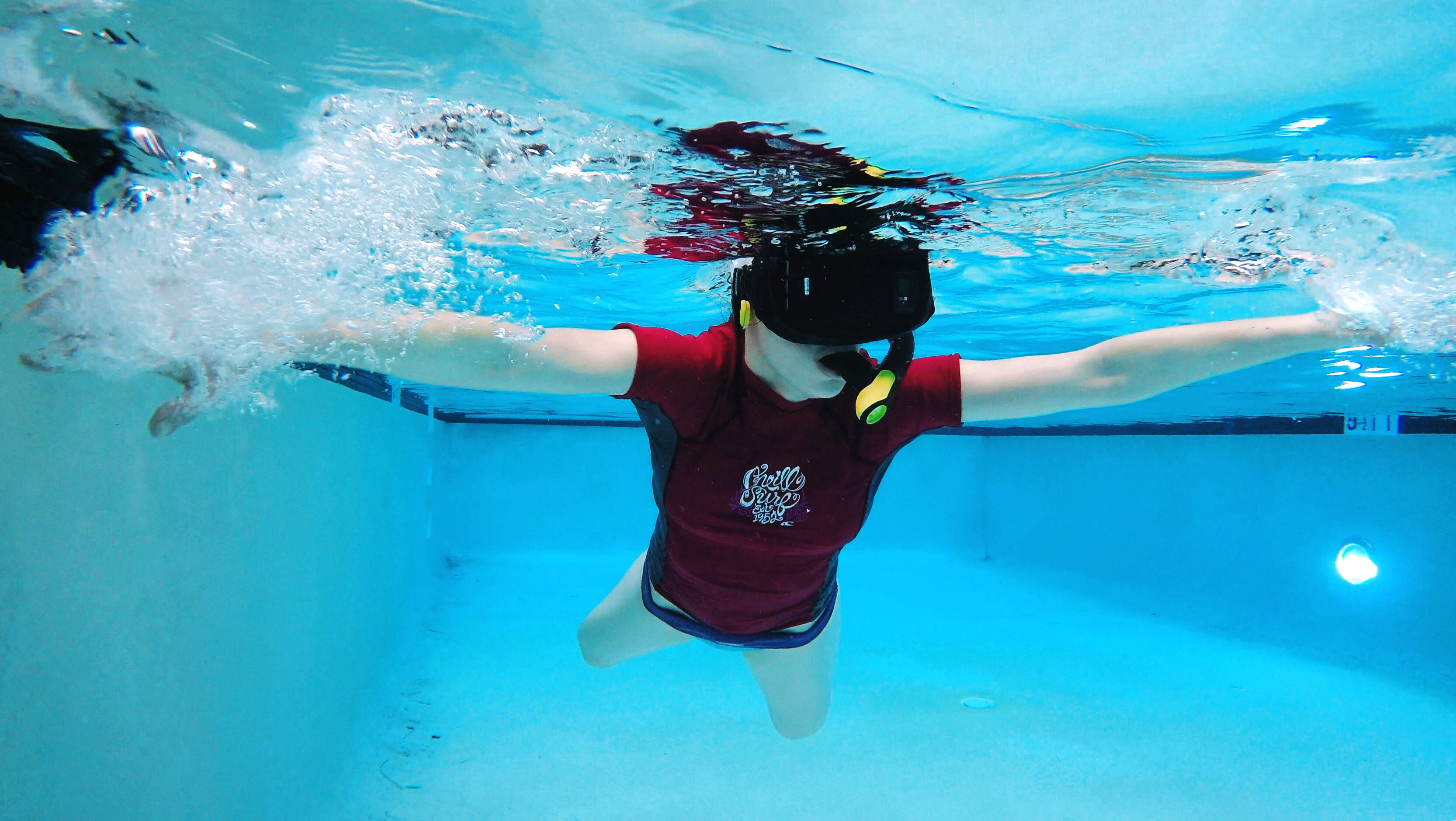 Using Virtual Reality Underwater Is | Technology Review