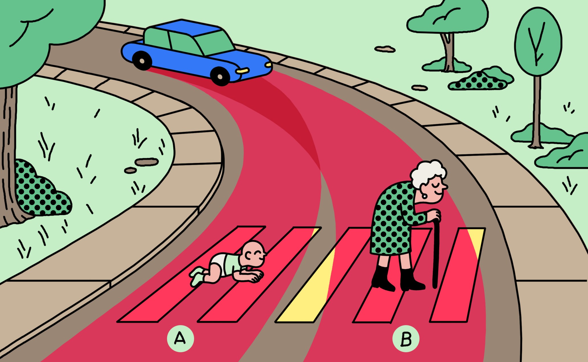 Should a self-driving car kill the baby or the grandma? Depends on where you’re from.