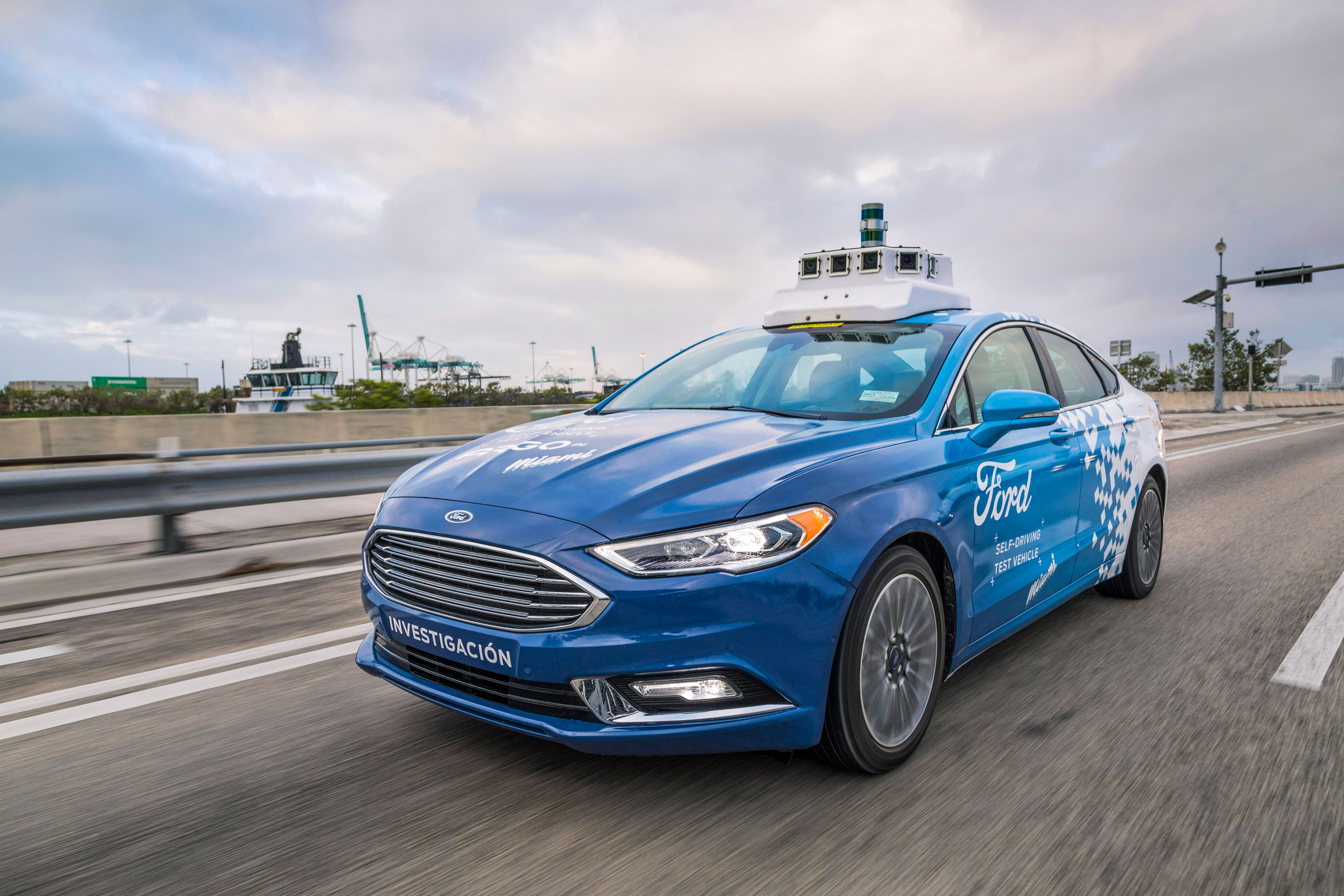 Photo of Ford self-driving car