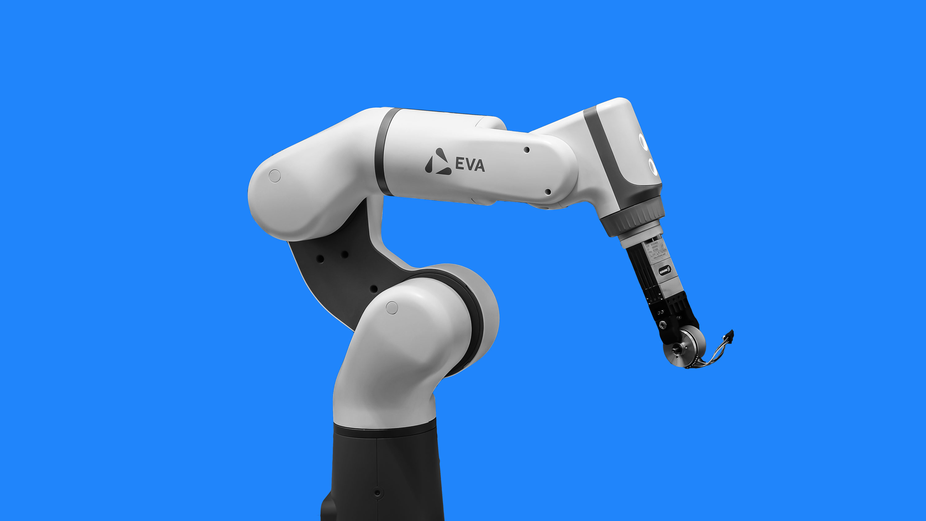A photo of the Eva robot arm