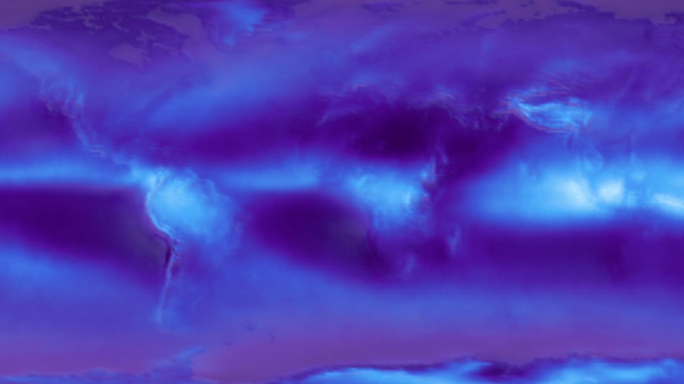 From article&#039;s figure 12 - Example cloud maps made from the data of eﬀective cloud fraction, as a function of altitude
