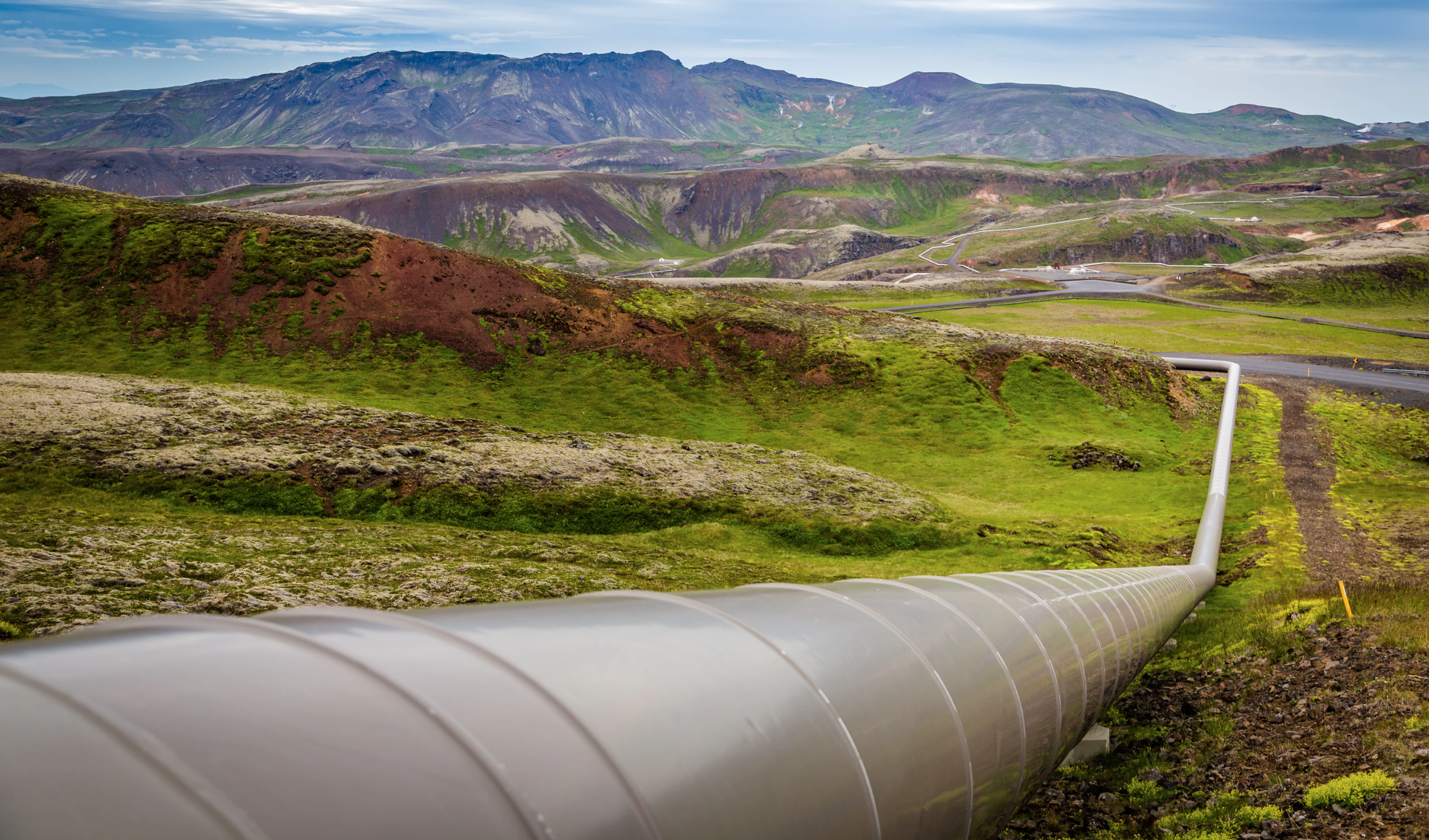 Pipeline in Iceland