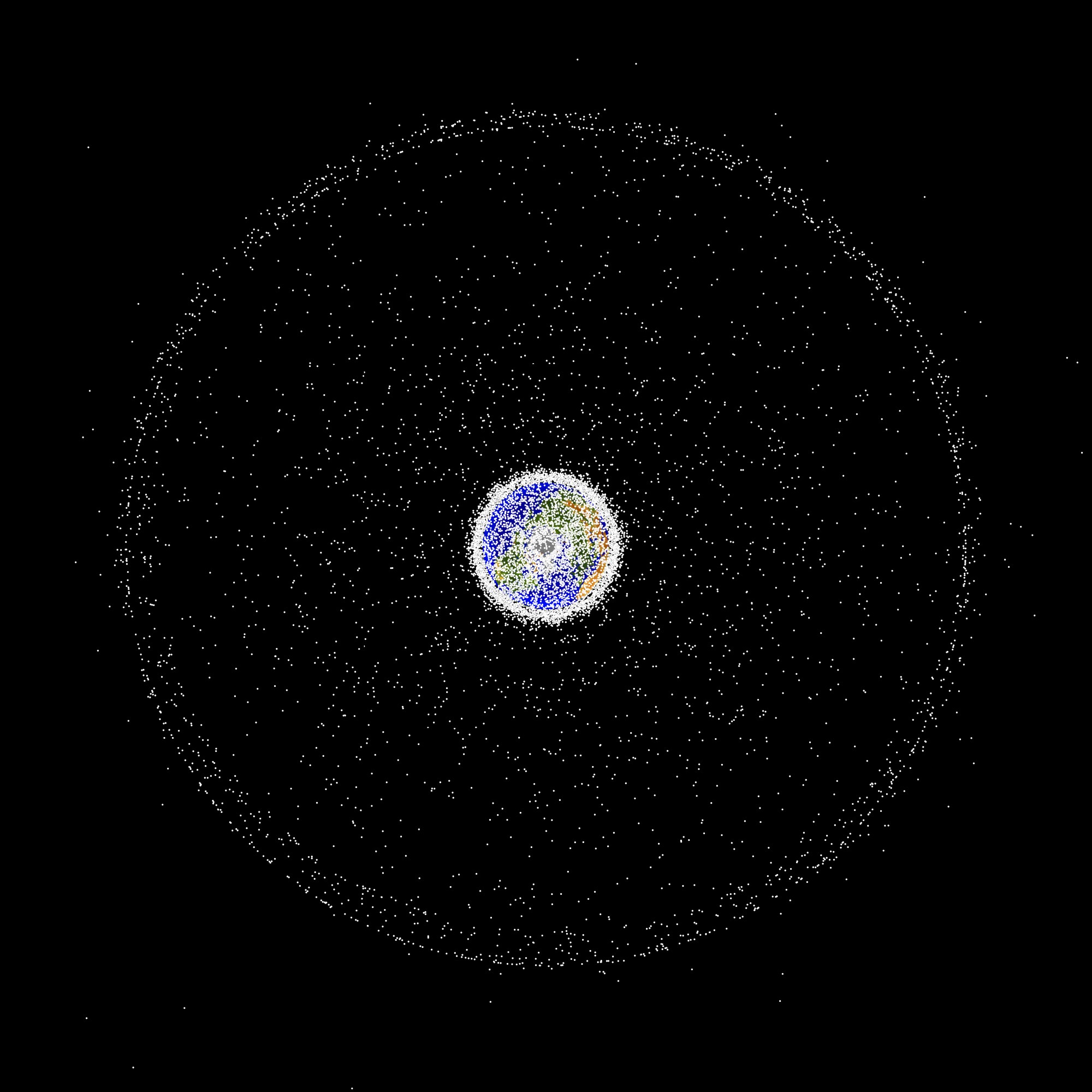 objects in low earth orbit