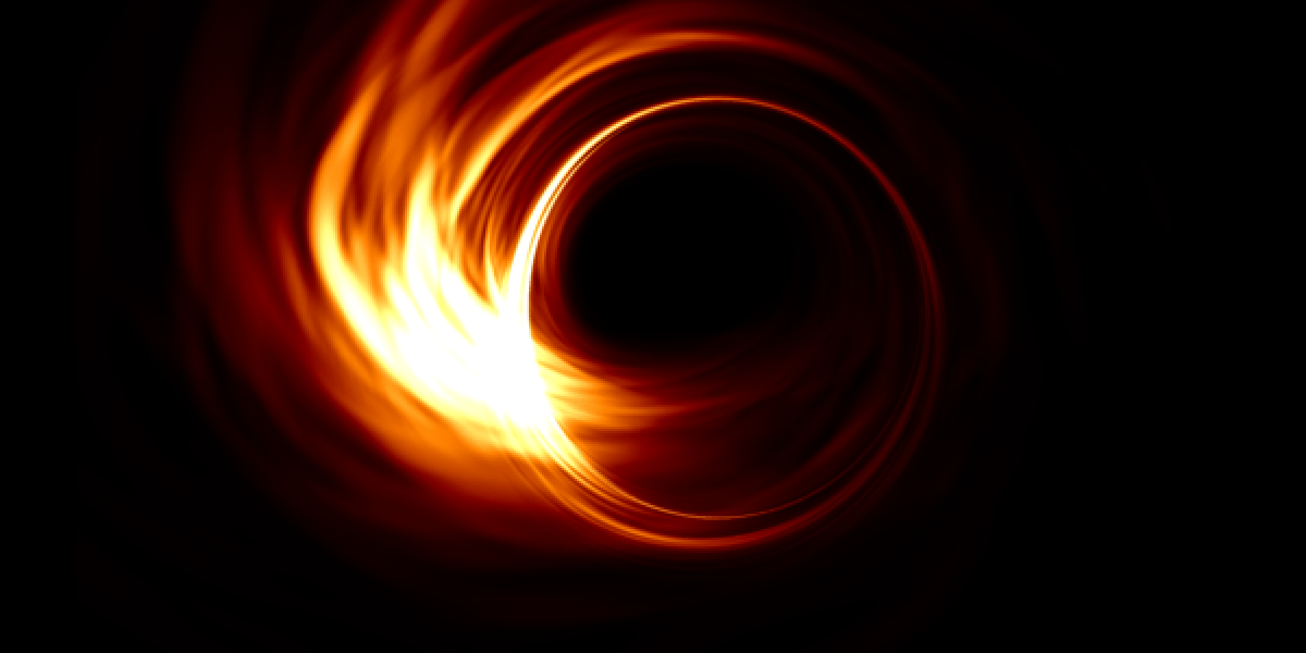 The only black hole we've ever seen has a shadow that wobbles | MIT  Technology Review
