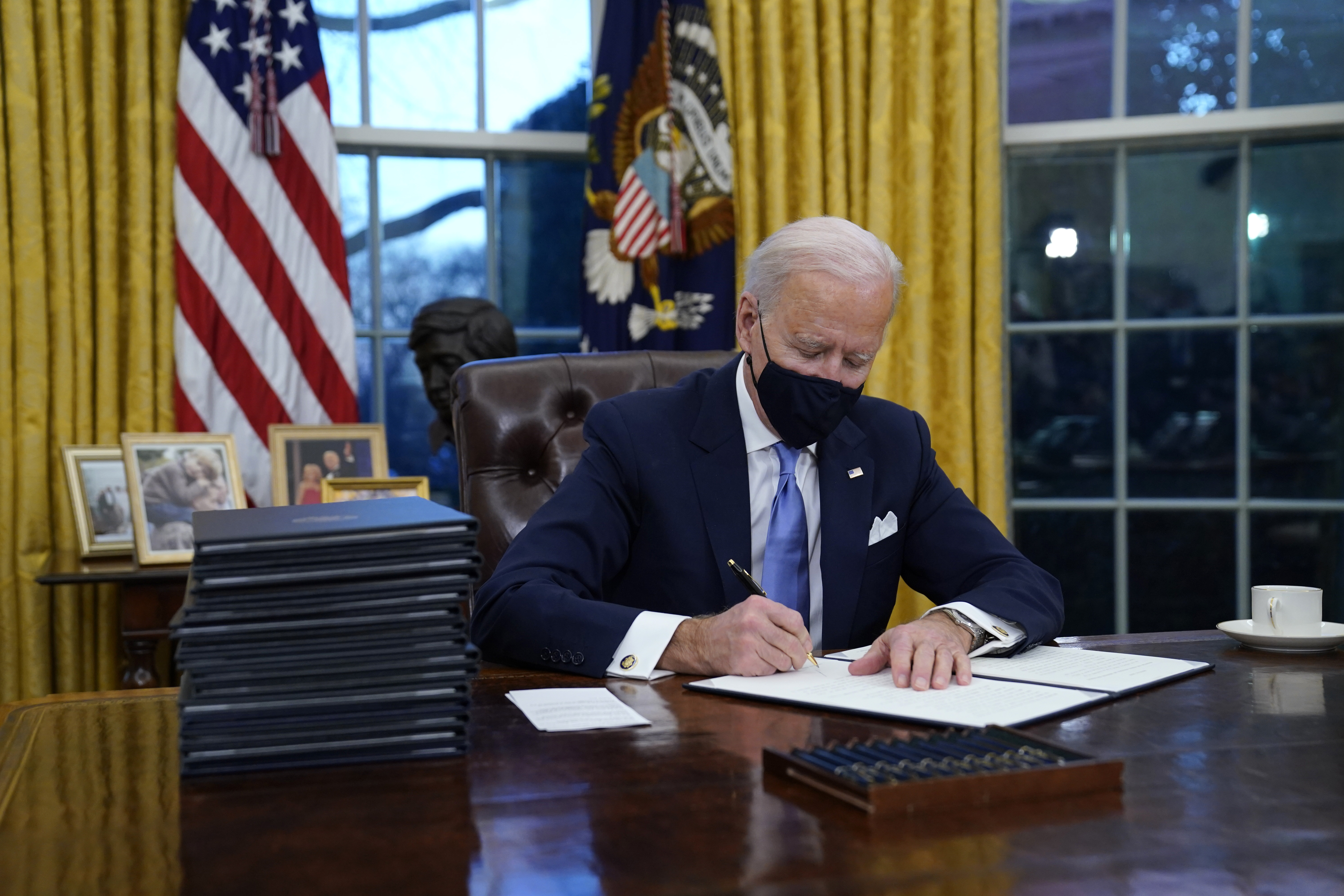 President Biden signs executive orders