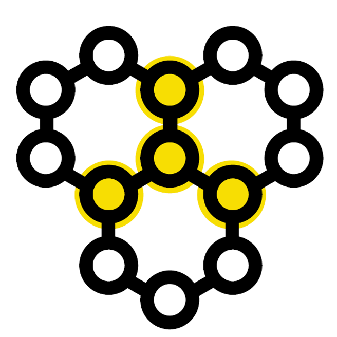 icono de molécula