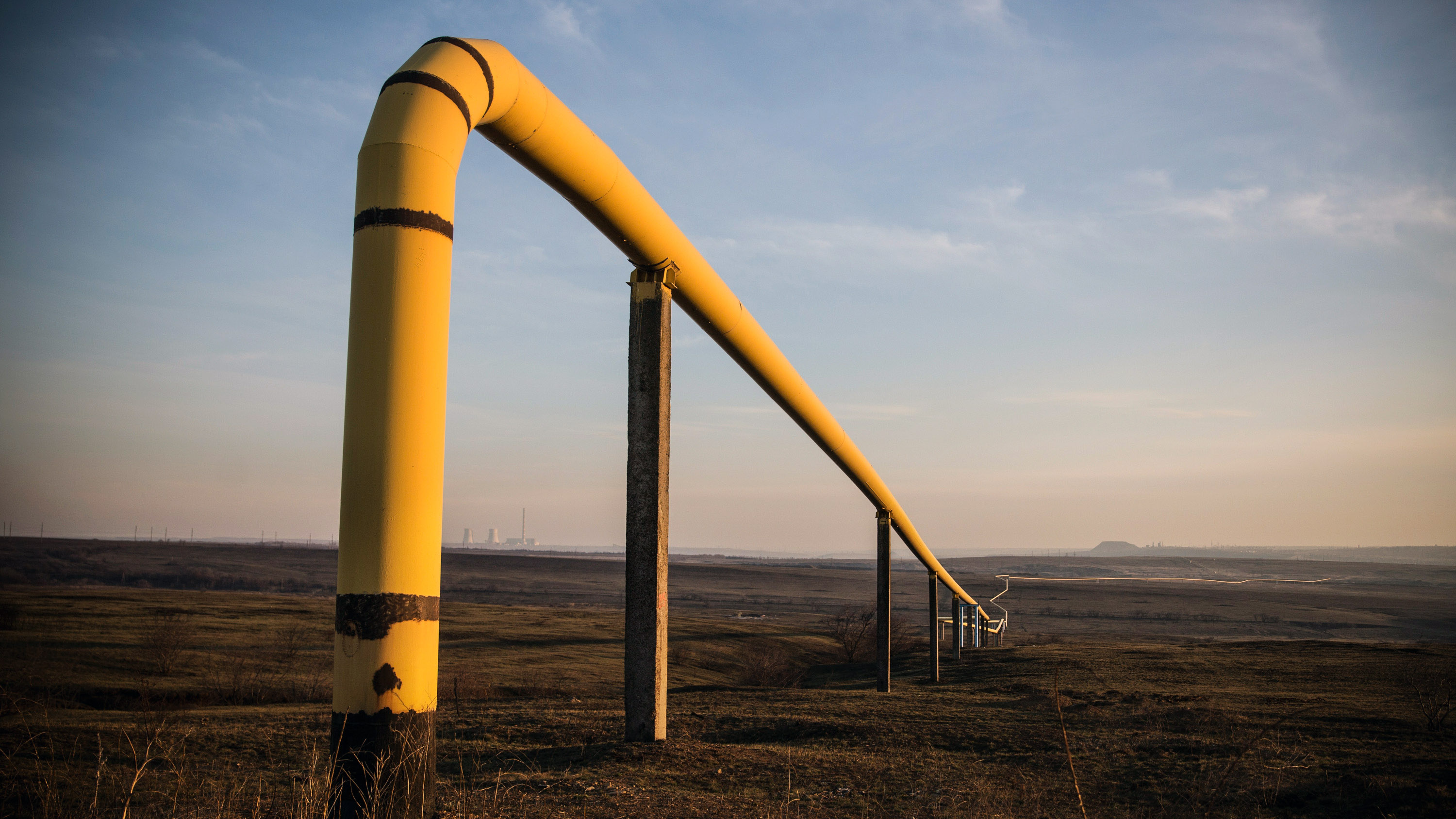 natural gas line through Ukraine