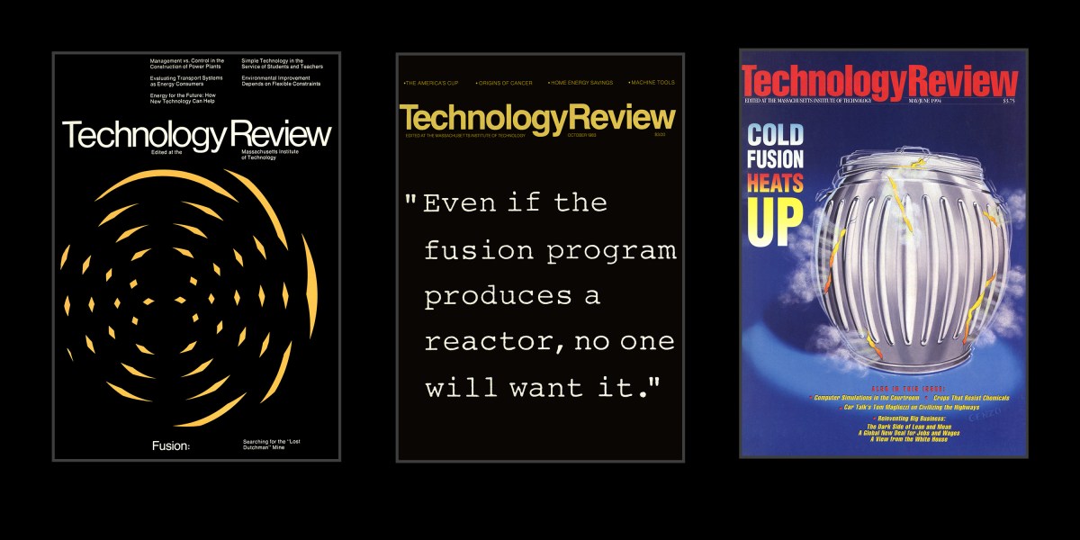 How we covered fusion power