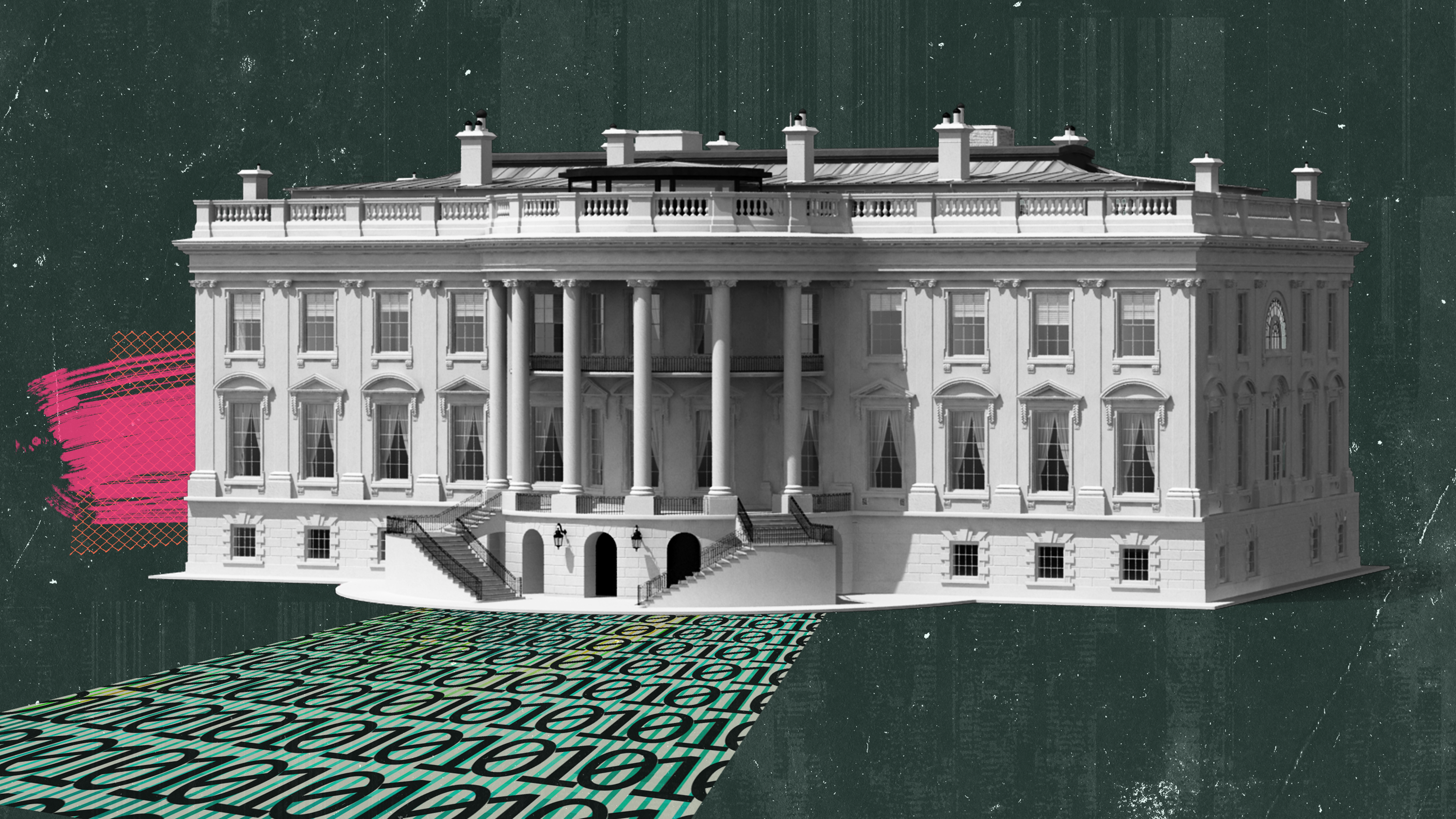 white house regulates cyber concept