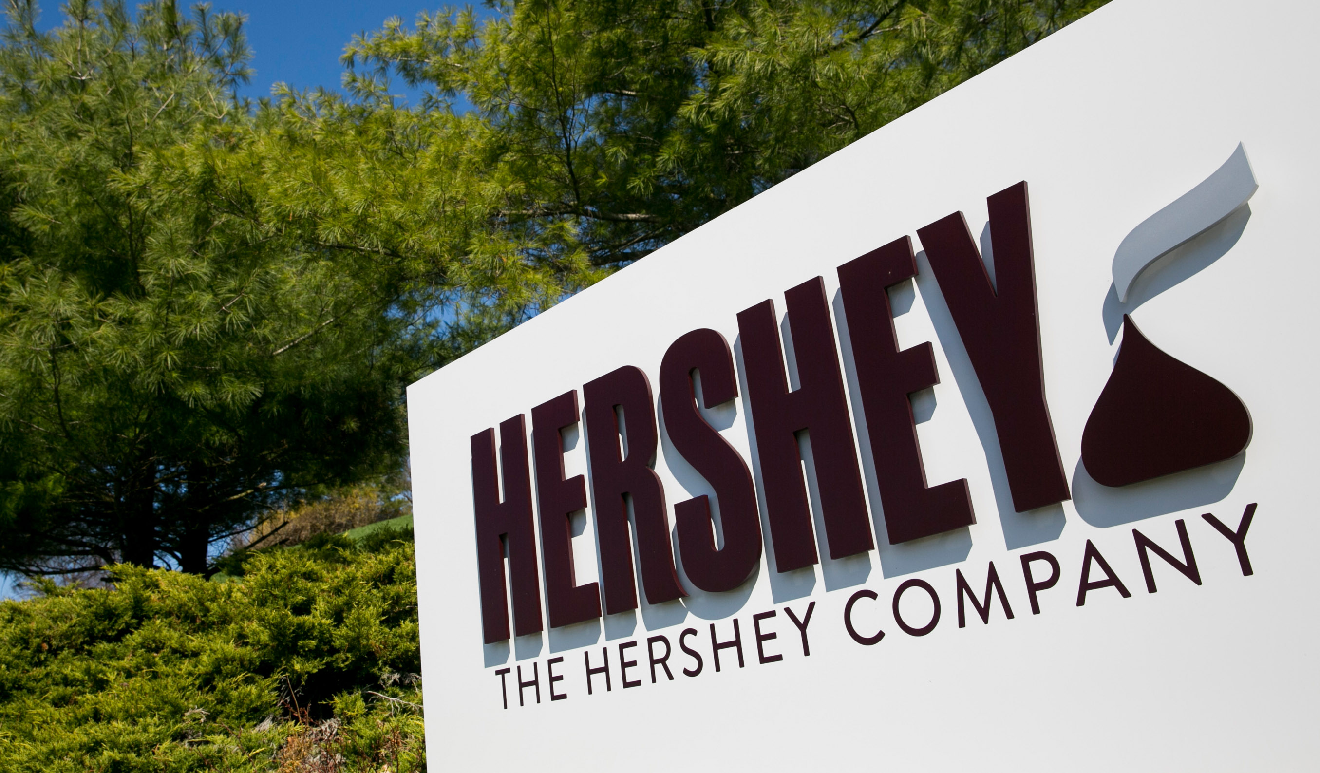 Hershey Company Corporate sign