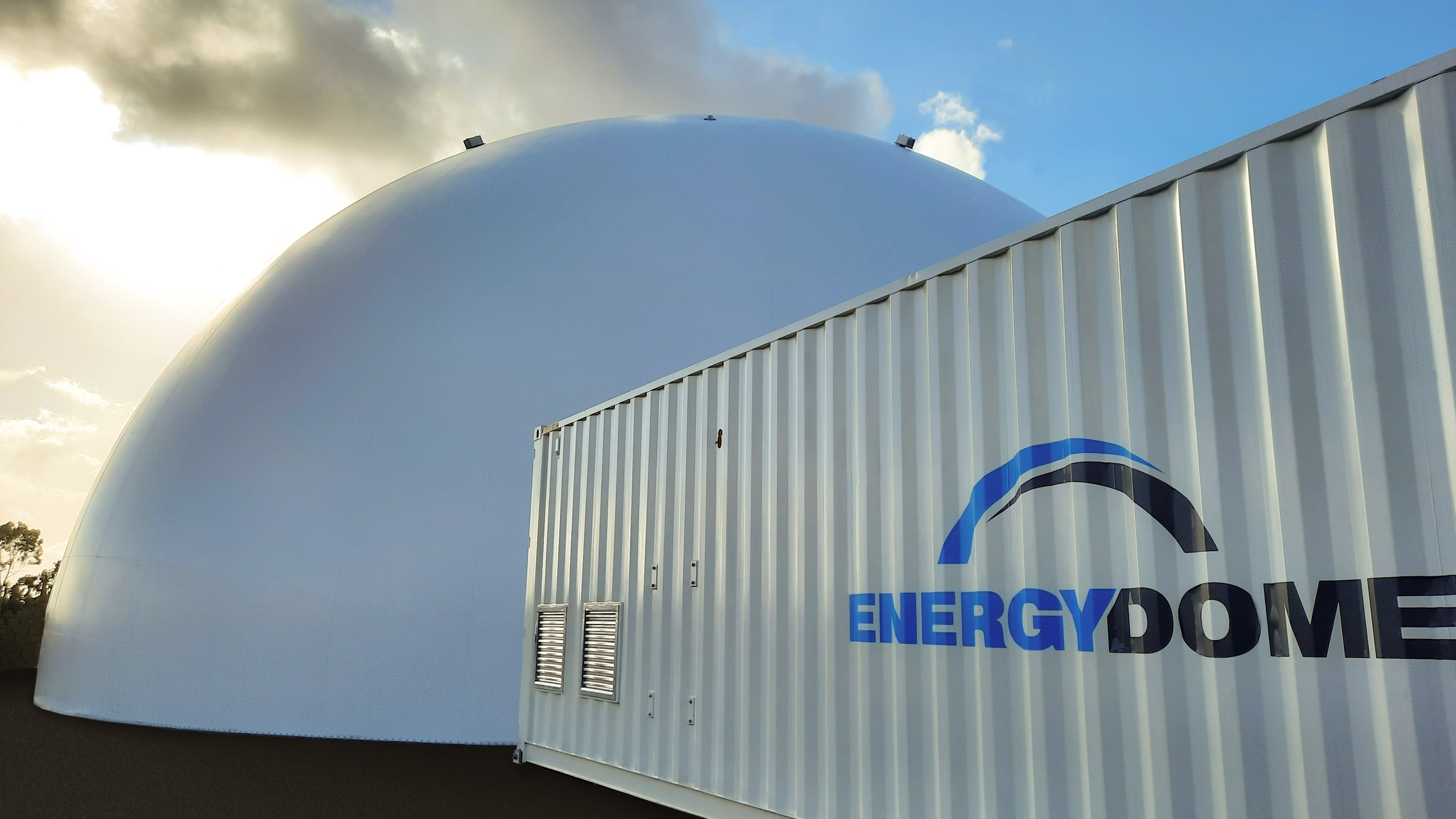 energydome trailer and dome