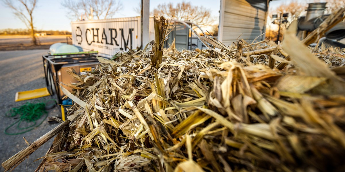 La gran apuesta de Inside Charm Industrial por los tallos de maíz para la eliminación de carbono