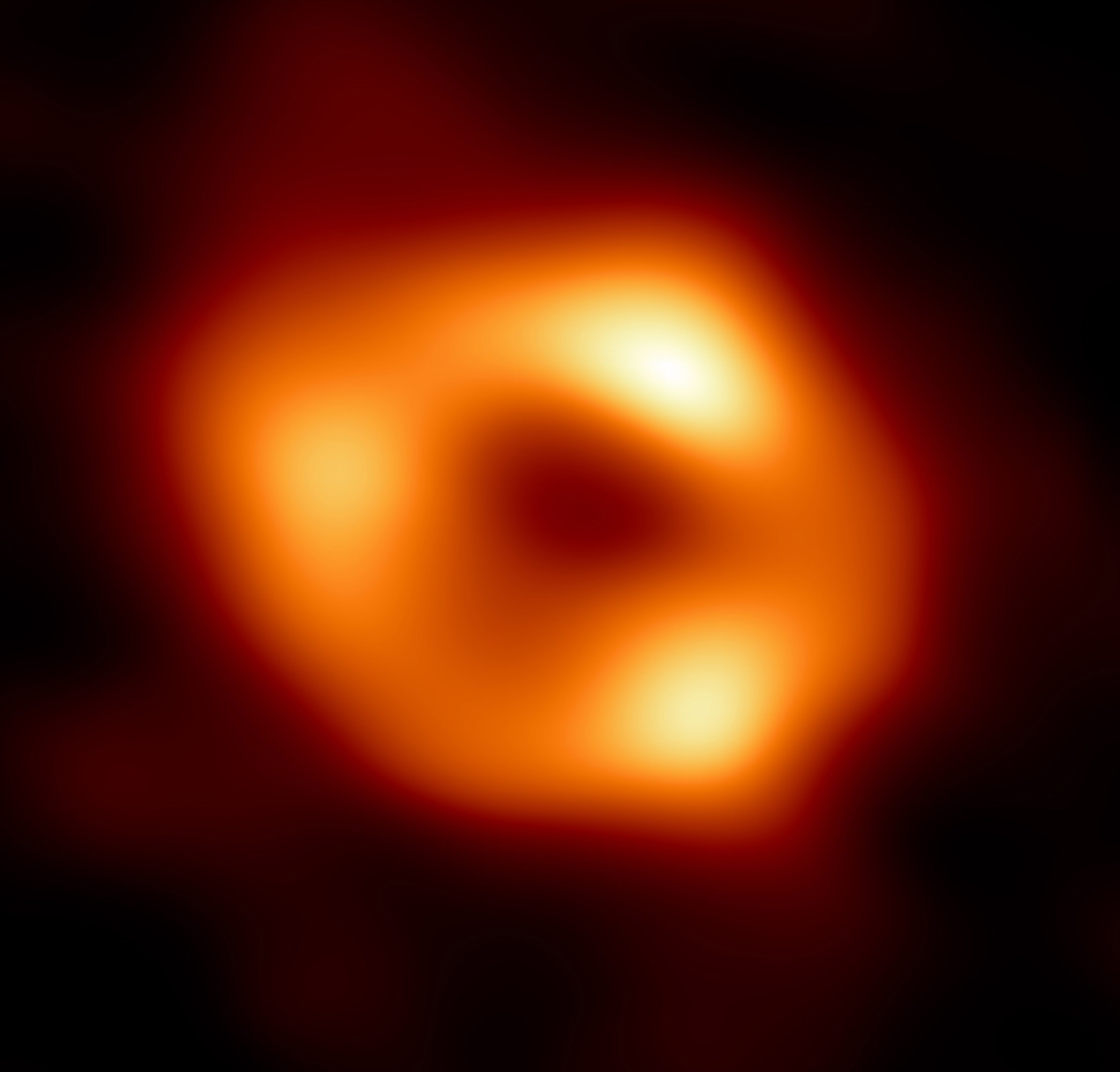 Supermassive black hole at the center of the Milky Way