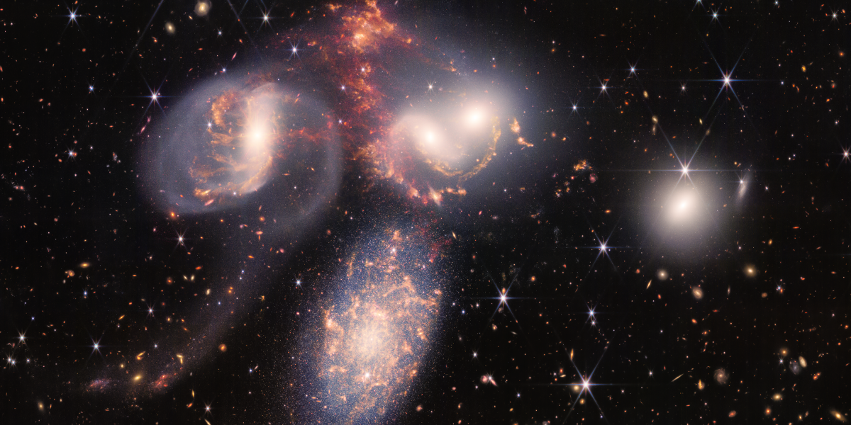 O Telescópio Espacial James Webb acaba de entregar algumas novas imagens incríveis do universo