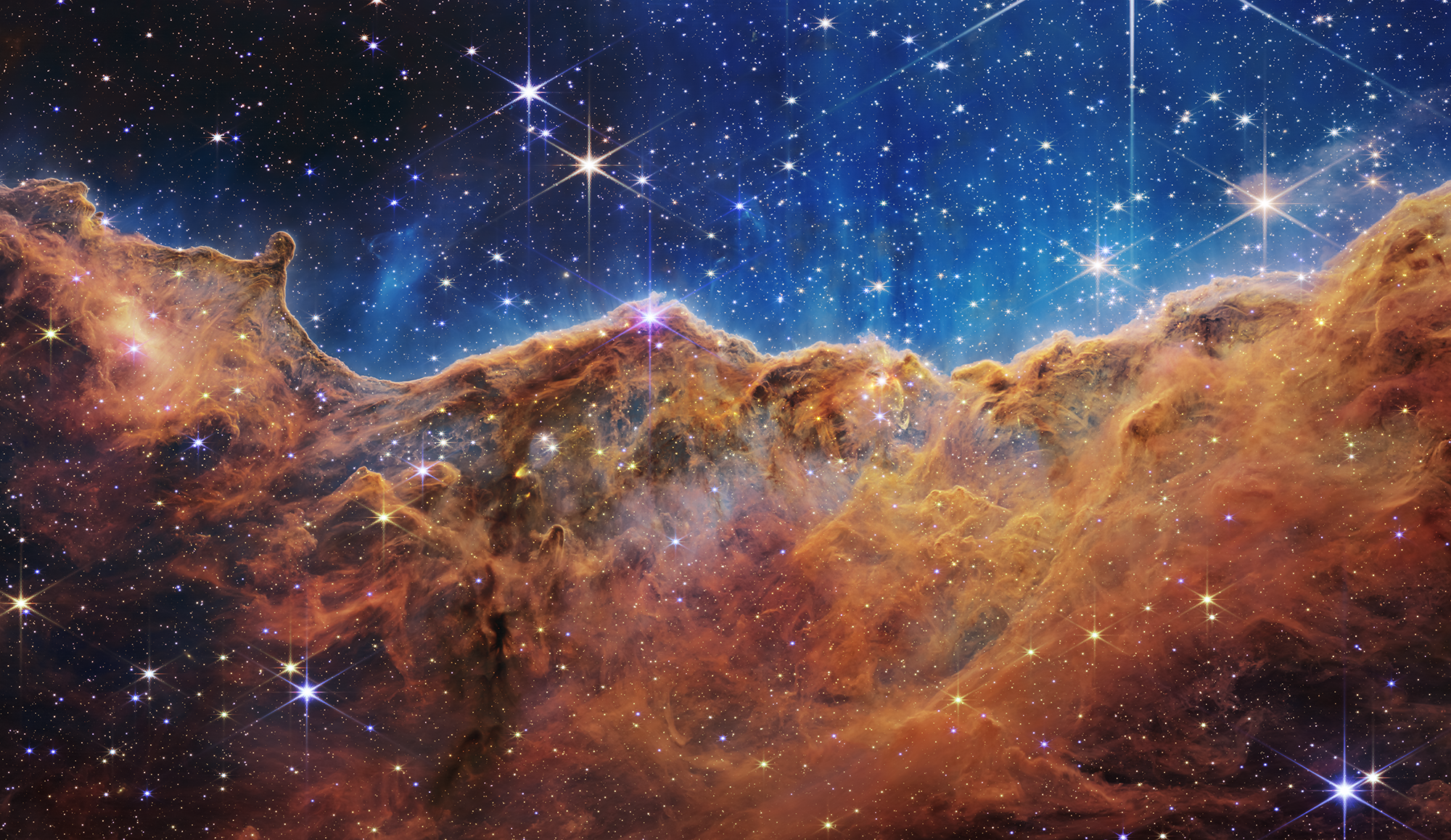 Star-forming region in the Carina . Nebula