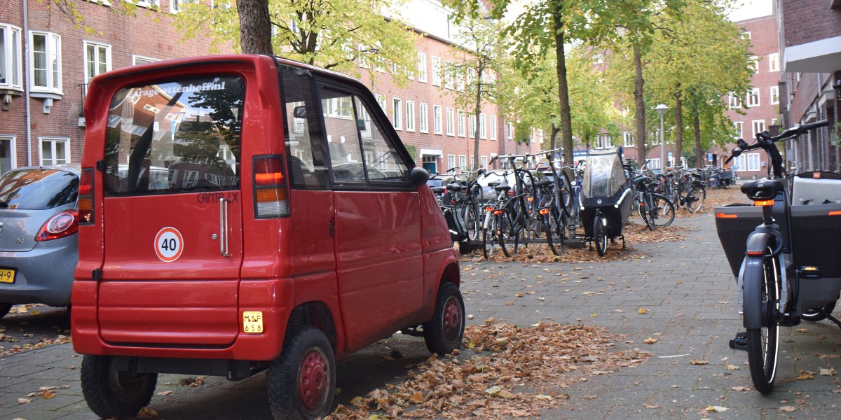 Этот небольшой голландский автомобиль для людей с ограниченными возможностями отправляется в полет