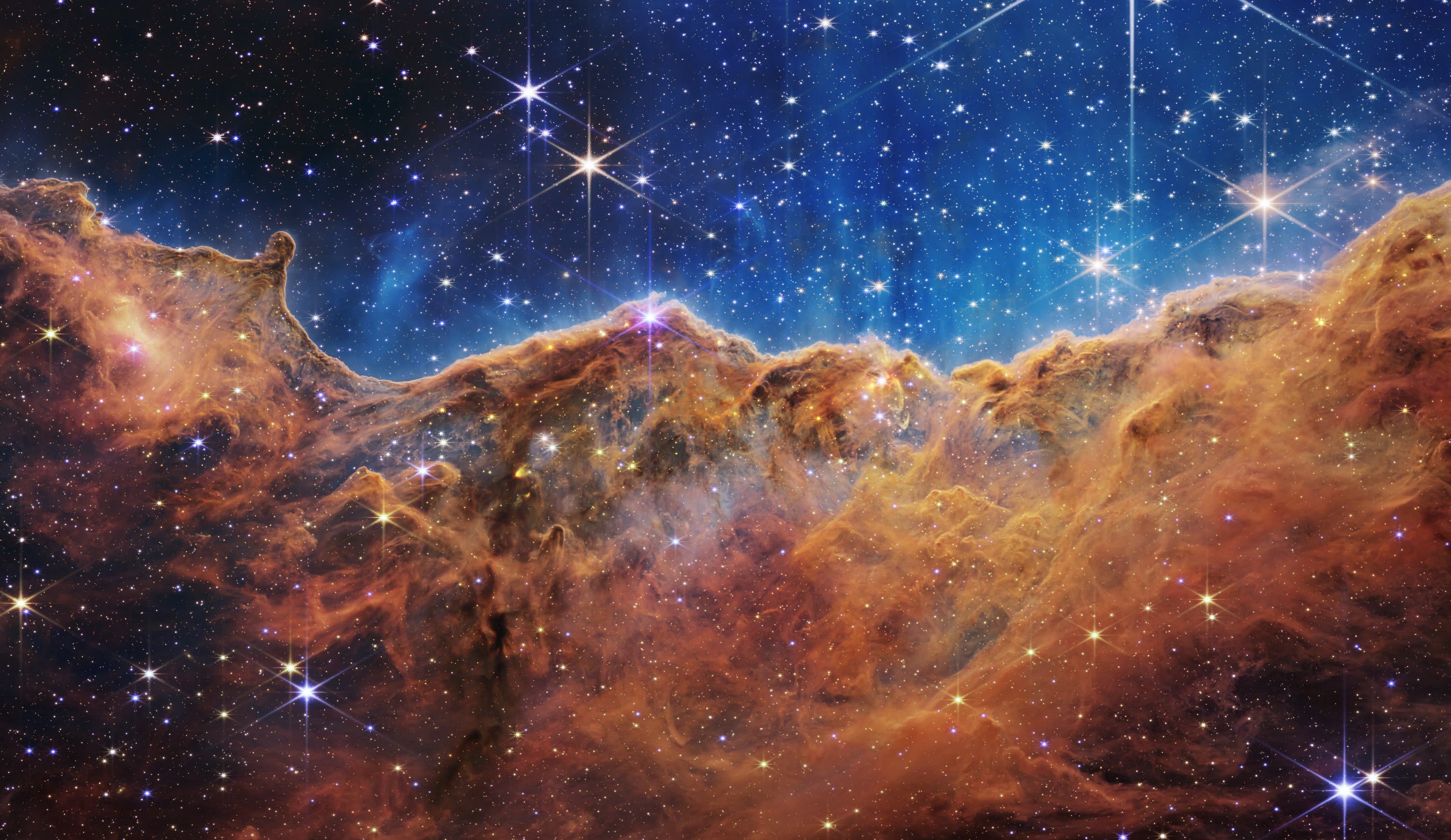 Carina Nebula image from JWST