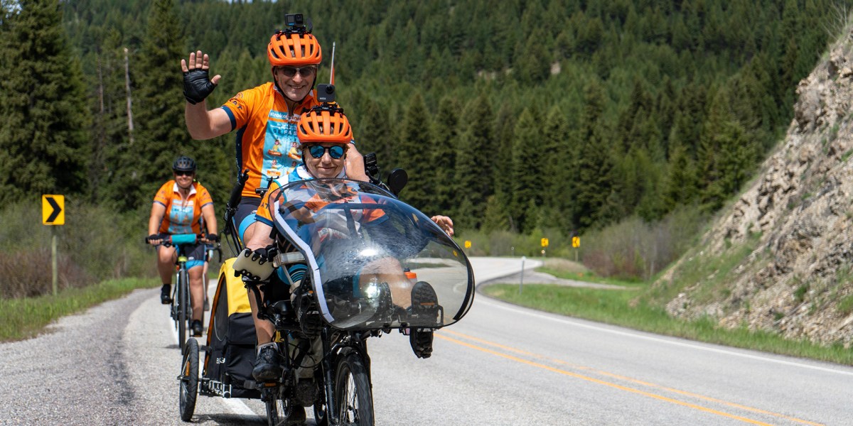 Por qué este sobreviviente de un derrame cerebral recorrió en bicicleta 4,500 millas a través de los EE. UU.