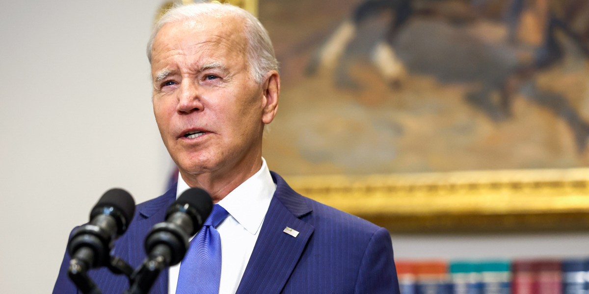 The Download: Biden’s executive order, and calling out AI harms