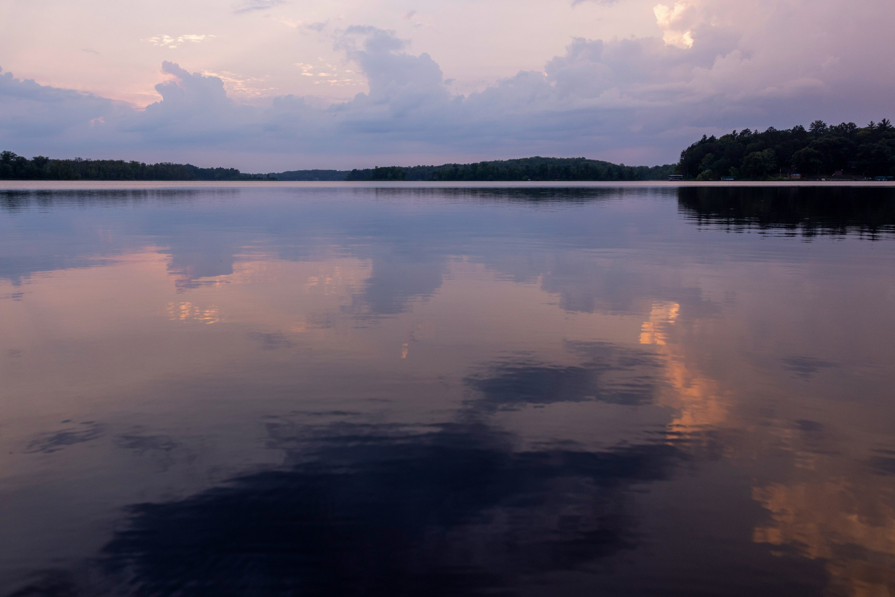 Big Sandy Lake in the evening light