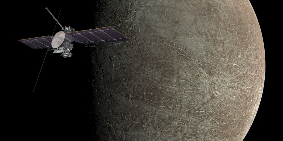 Поиски внеземной жизни направлены на ледяную луну Юпитера Европу.