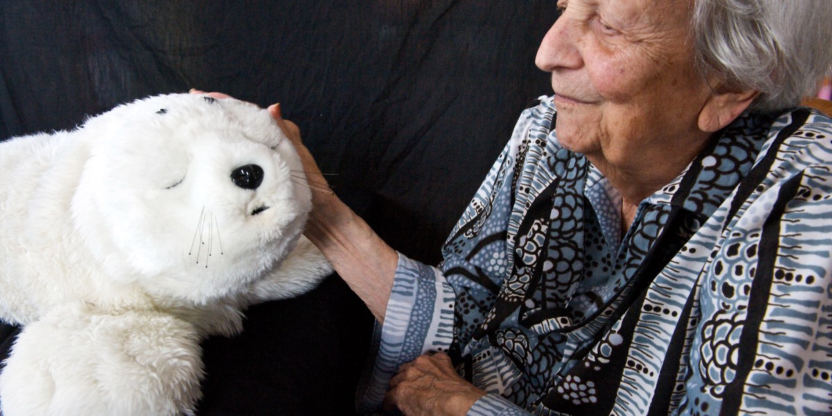 The Obtain: cuddly robots to assist dementia, and what Daedalus taught us