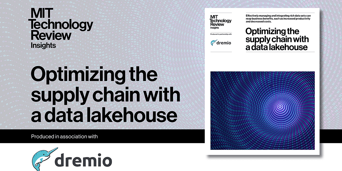 Optimizing the supply chain with a data lakehouse