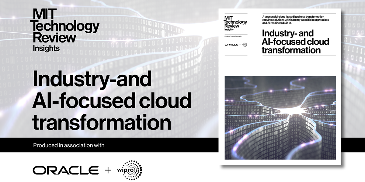 Industry- and AI-focused cloud transformation